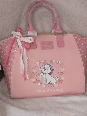 Disney Marie Pink Satchel Bag - 'Cause I'm a Lady